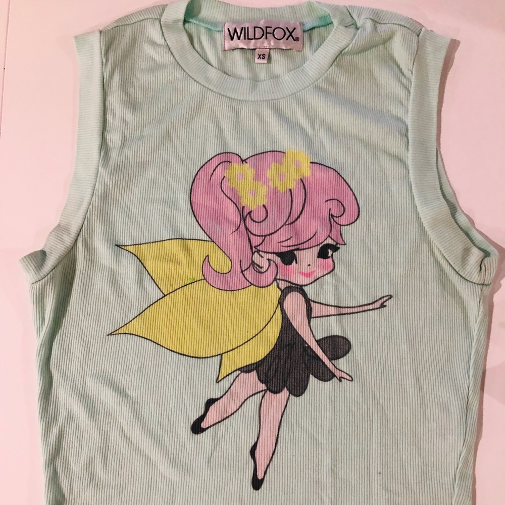 Wildfox Fairy Crop top